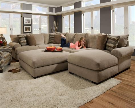 comfy oversized sectional